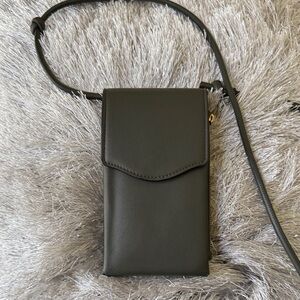 a new day Green Crossbody Phone Pouch